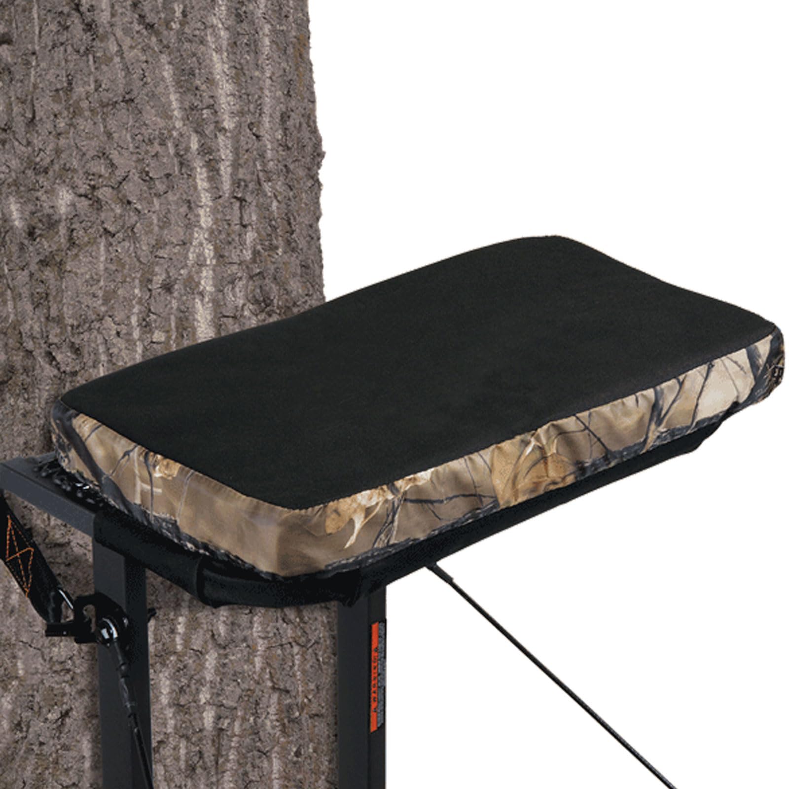 MUDDY Standard Seat Cushion - 18" x 10" Durable Lightweight Portable All-Day Comfort Hunting Outdoor Cushioned Tree Stand Seat with Silent Ties, Fits Most Treestands - Image 6