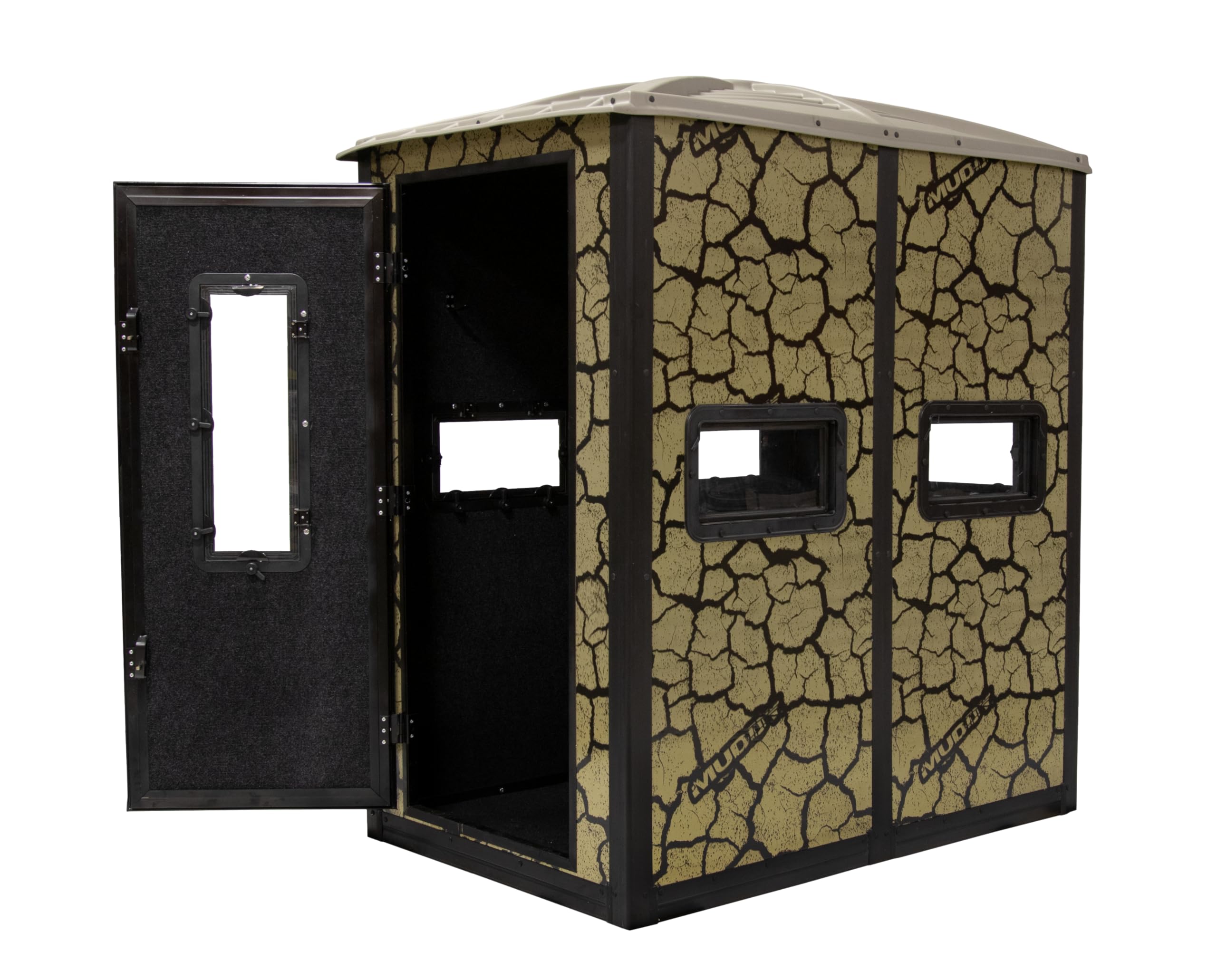 Striker Box Blind/Steel Wall CONSTUCTION/Cracked MUD CAMO - Image 4